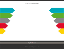 Tablet Screenshot of casino-roulet.com
